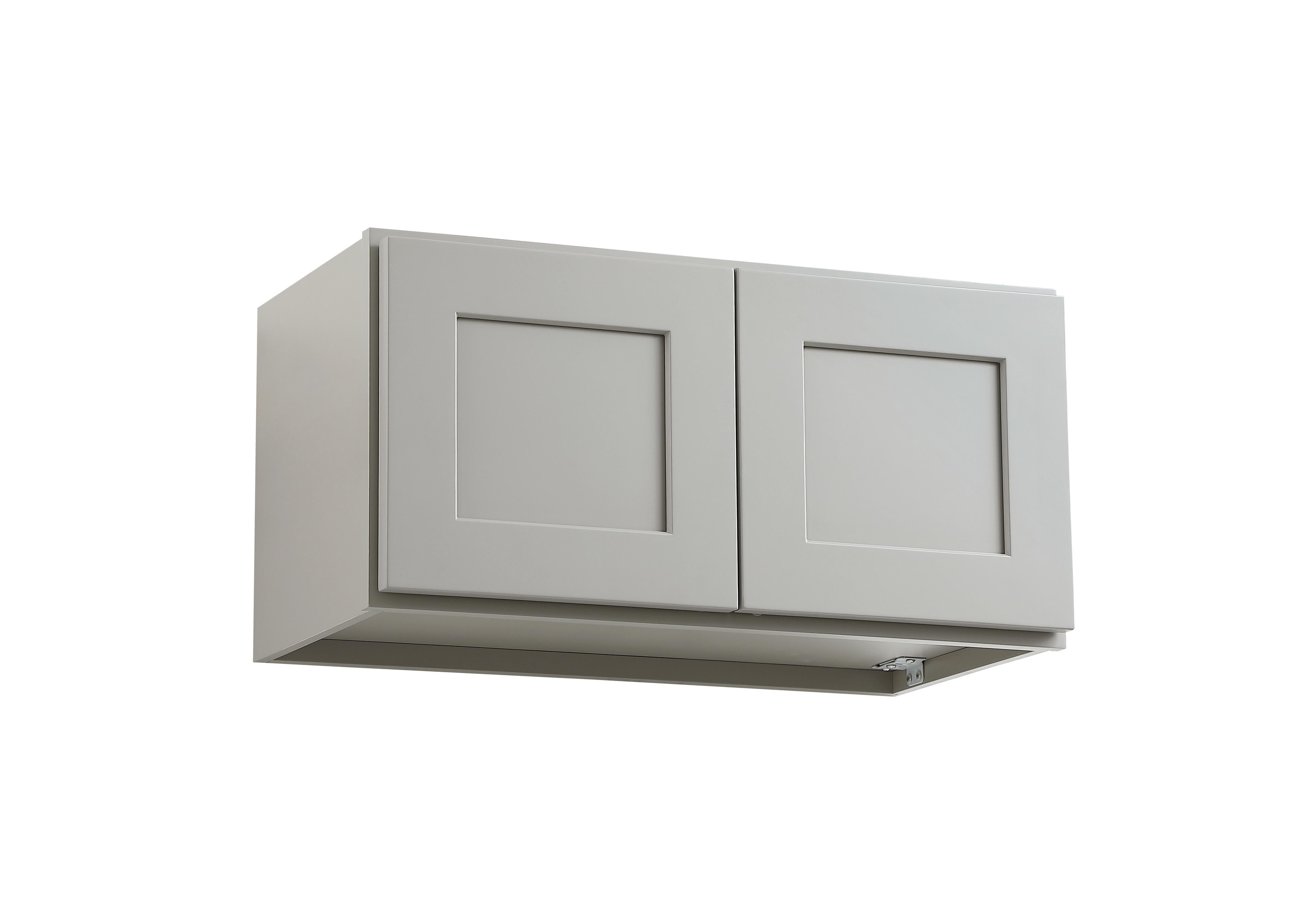 Installation Manual
Specification Sheet
Dimensions
Length: 24"
Width: 12"
Height: 12"
Specifications
Assembly Required: Yes
Distressed Finish: No
Finish (Color): Grey
Rubberwood and Plywood
Product Shape: Rectangle
Product Type: Kitchen Wall Cabinet
Product Warranty: 1 year limited
Weight: 18.19
Wire Included: No
Wood Type: Rubberwood
Shipment type: Small Parcel
Drawers
Drawers Included: No - alternate view