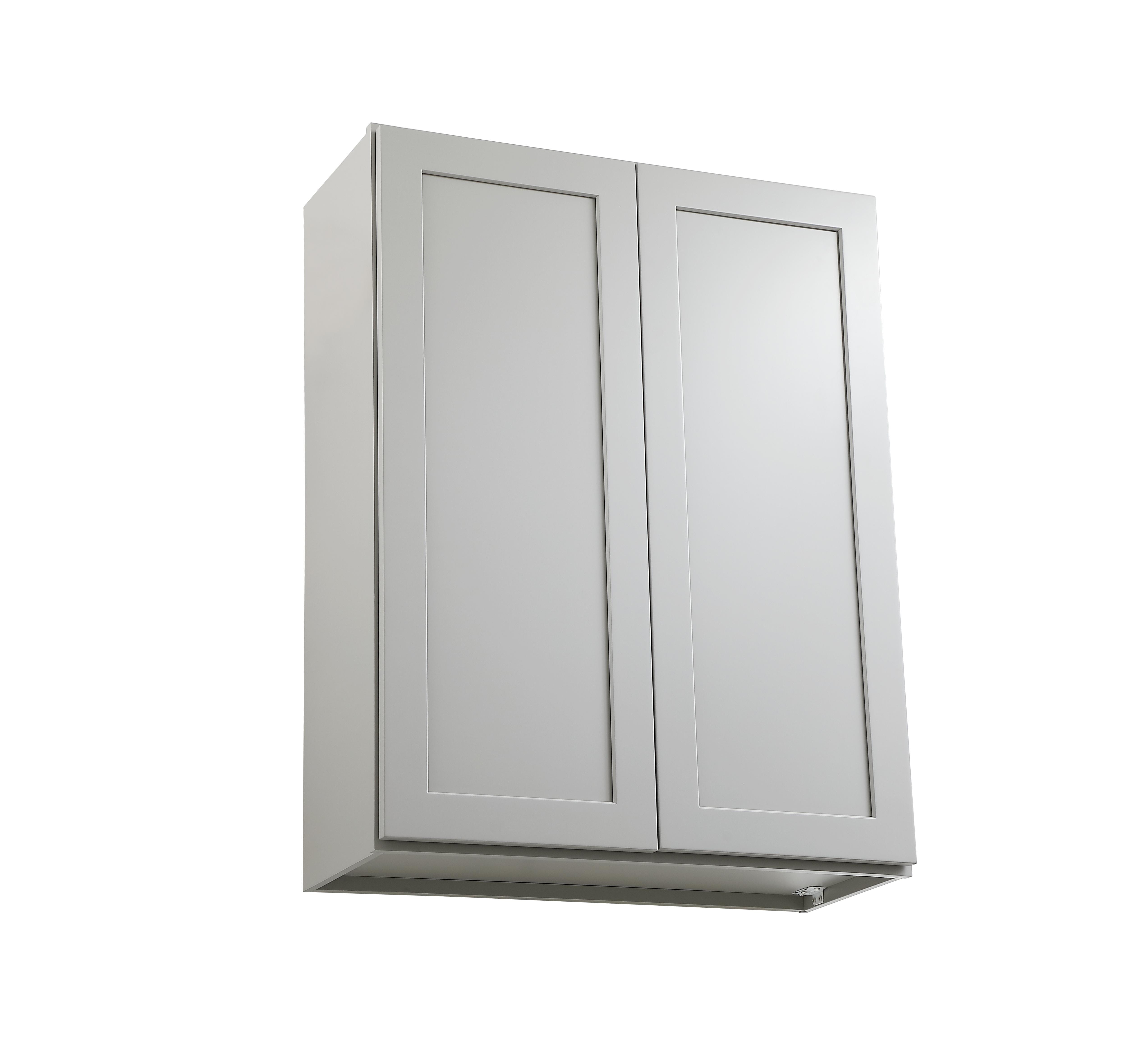 Installation Manual
Specification Sheet
Dimensions
Length: 30"
Width: 12"
Height: 39"
Specifications
Assembly Required: Yes
Distressed Finish: No
Finish (Color): Grey
Rubberwood and Plywood
Product Shape: Rectangle
Product Type: Kitchen Wall Cabinet
Product Warranty: 1 year limited
Weight: 48.1
Wire Included: No
Wood Type: Rubberwood
Shipment type: Small Parcel
Drawers
Drawers Included: No
Shelves
Number of Shelves: 2 - alternate view