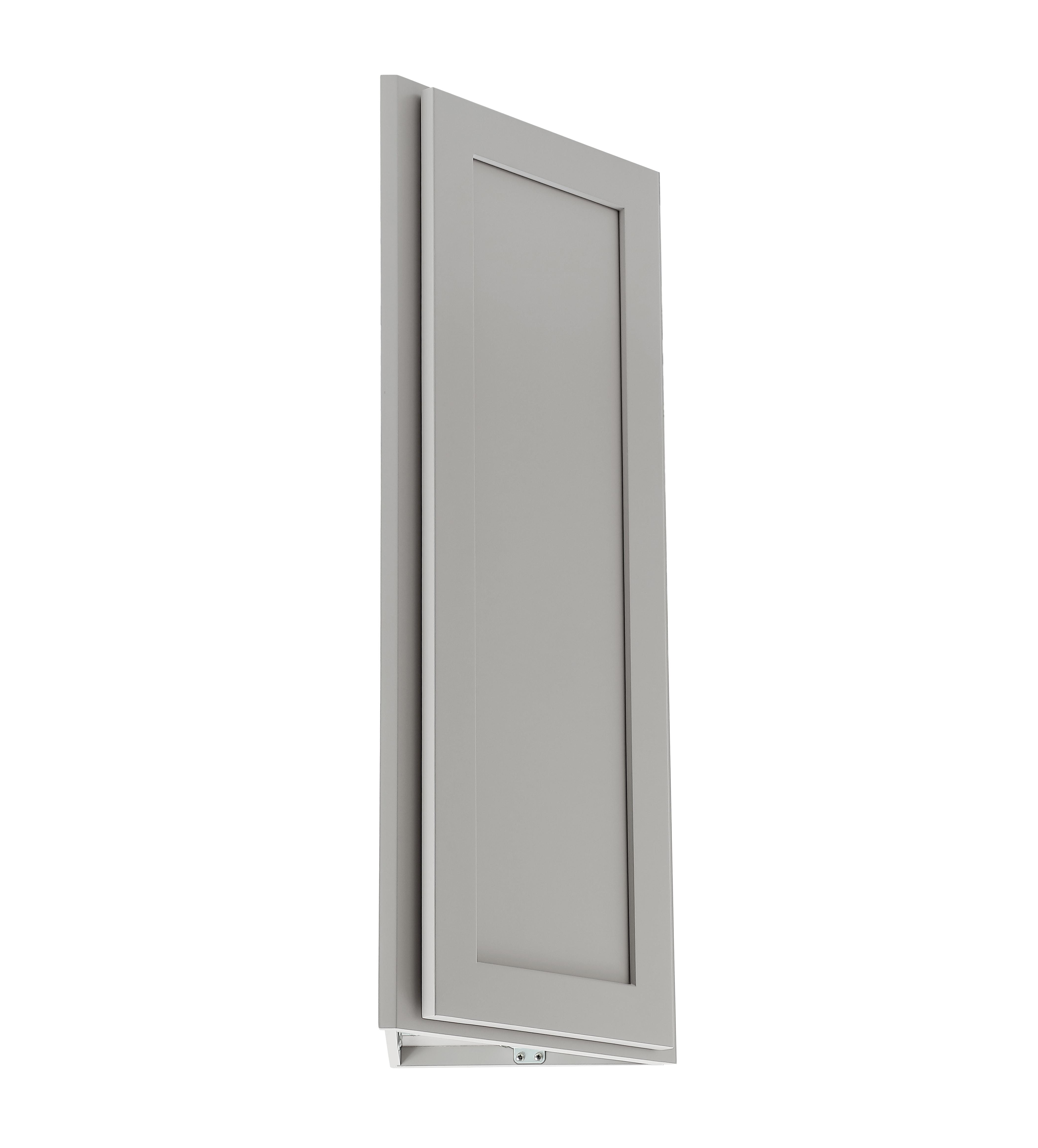 Installation Manual
Specification Sheet
Dimensions
Length: 12"
Width: 12"
Height: 39"
Specifications
Assembly Required: Yes
Distressed Finish: No
Finish (Color): Grey
Rubberwood and Plywood
Product Shape: Triangle
Product Type: Kitchen Wall End Angle Cabinet
Product Warranty: 1 year limited
Weight: 22.8
Wire Included: No
Wood Type: Rubberwood
Shipment type: Small Parcel
Drawers
Drawers Included: No
Shelves
Number of Shelves: 2 - alternate view