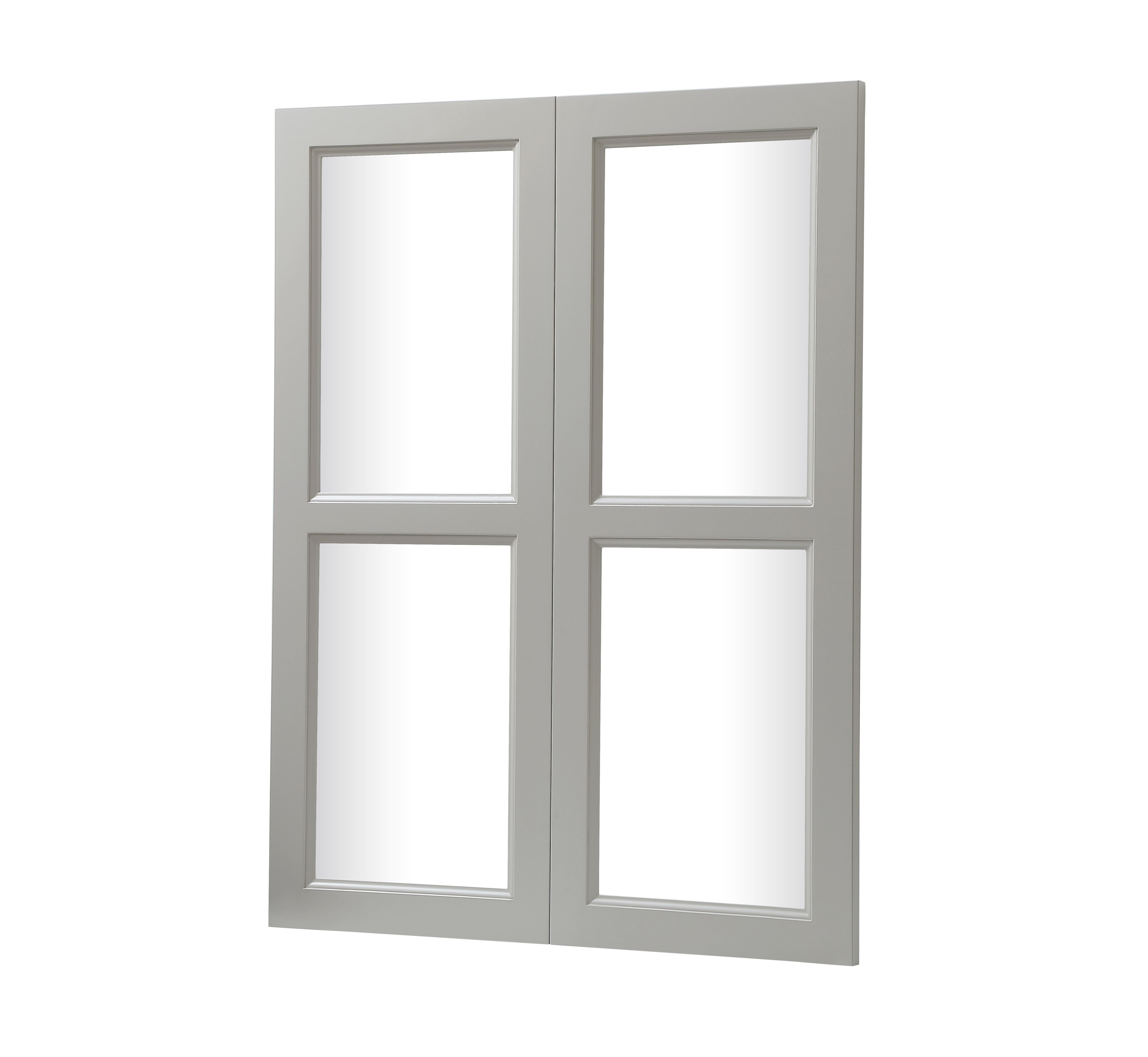 Specification Sheet
Dimensions
Length: 14.76"
Width: 0.75"
Height: 38.07"
Specifications
Assembly Required: Yes
Distressed Finish: No
Finish (Color): Grey
Rubberwood and Glass
Product Shape: Rectangle
Product Type: Kitchen Wall Mullion Door
Product Warranty: 1 year limited
Weight: 9.0405
Wire Included: No
Shipment type: Small Parcel - alternate view