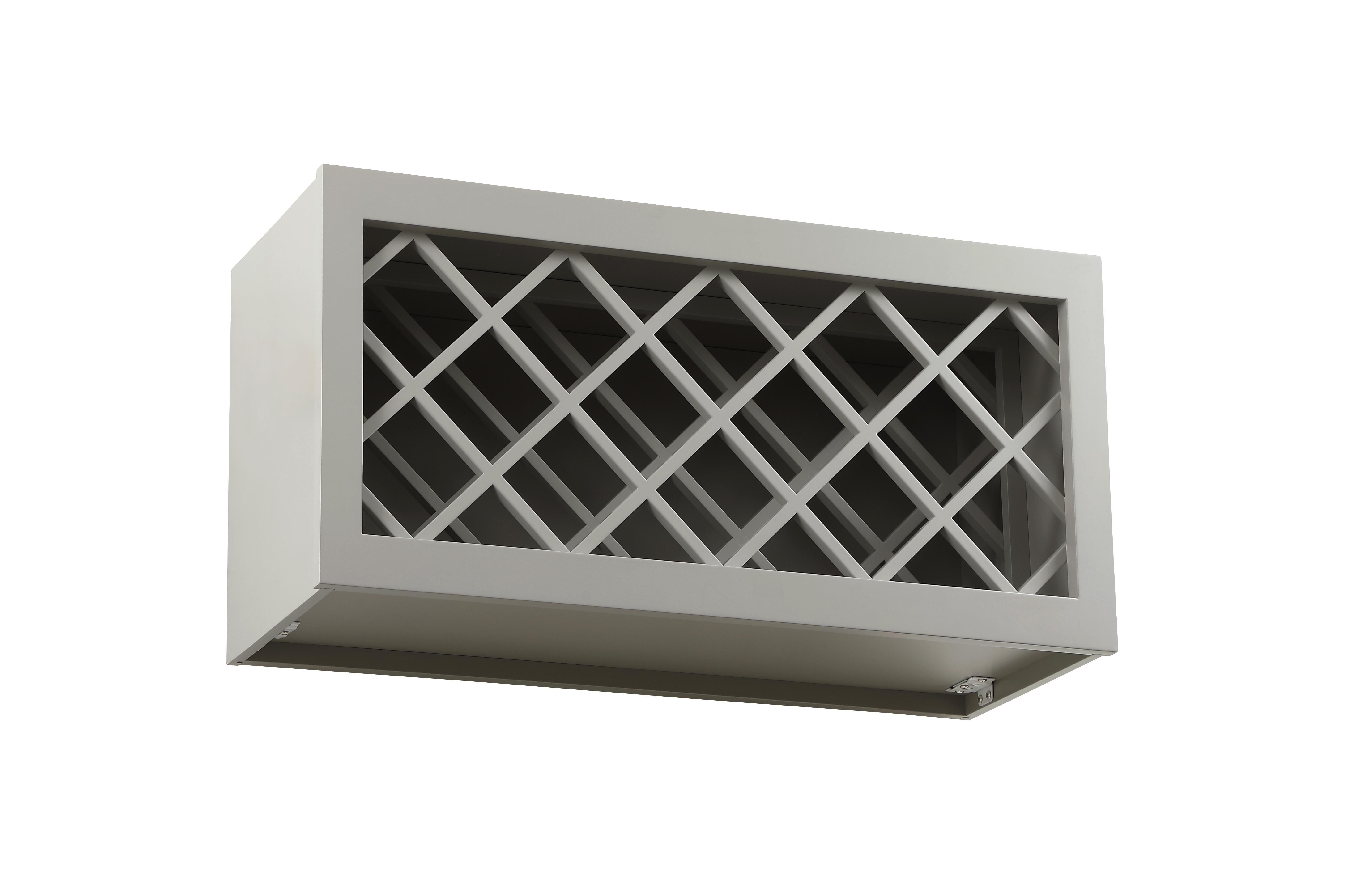 Installation Manual
Specification Sheet
Dimensions
Length: 30"
Width: 12"
Height: 15"
Specifications
Assembly Required: Yes
Distressed Finish: No
Finish (Color): Grey
Rubberwood and Plywood
Product Shape: Rectangle
Product Type: Kitchen Wine Rack Cabinet
Product Warranty: 1 year limited
Weight: 23.4
Wire Included: No
Wood Type: Rubberwood
Shipment type: Small Parcel
Drawers
Drawers Included: No - alternate view